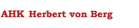 AHK Herbert von Berg Logo