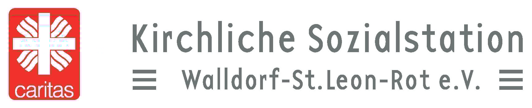 Kirchliche Sozialstation Walldorf St. Leon-Rot e.V. Logo