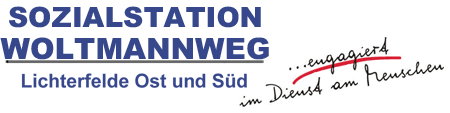 Verein für häusliche Krankenpflege in Lichterfelde e. V. Sozialstation Woltmannweg Lichterfelde Ost und Süd Logo