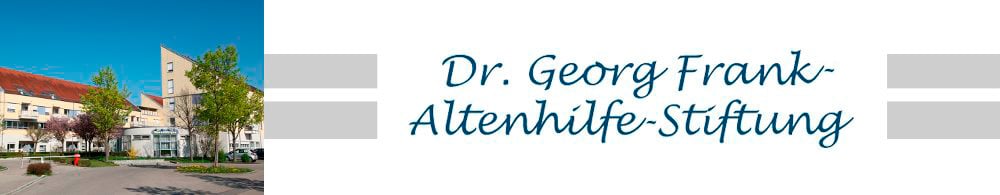 Dr. Georg Frank-Altenhilfe-Stiftung Logo