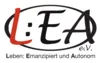 Logo von L:EA e.V. - Leben: Emanzipiert und Autonom Einzelbetreuungsangebote für Menschen mit Körperbehinderung