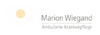 Logo von Ambulante Krankenpflege Marion Wiegand GmbH
