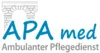 Logo von APA med GmbH Ambulanter Pflegedienst