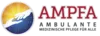 Logo von AMPFA UG (haftungsbeschränkt) Ambulante medizinische Pflege für alle