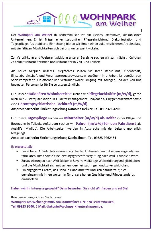 Diakoniestation Wohnpark am Weiher – Bild 3