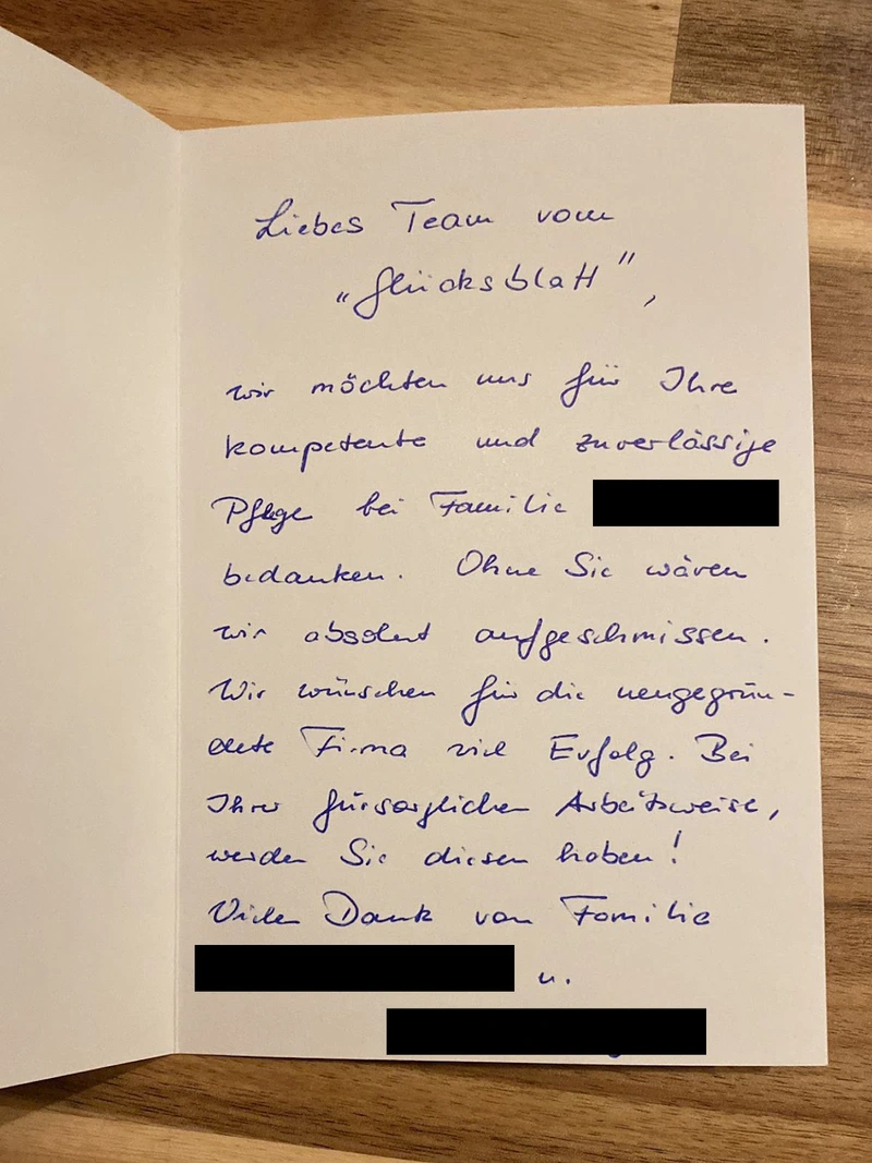 Pflegedienst Glücksblatt Bedrettin Celik – Bild 2