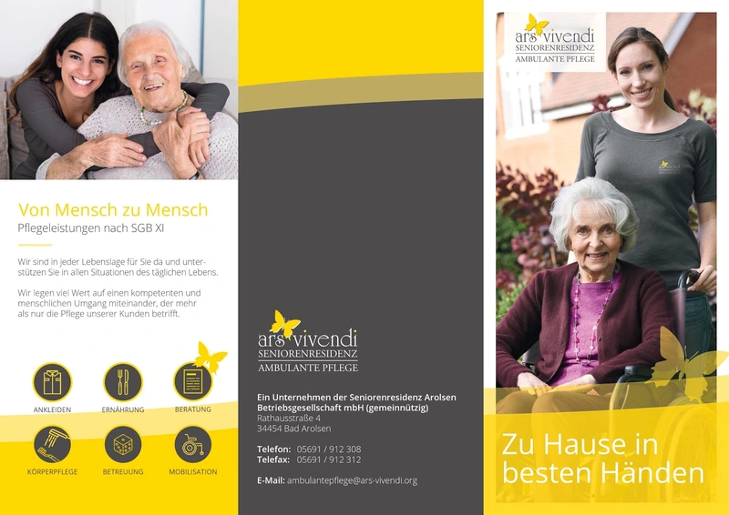 Mobile Dienste der Seniorenresidenz Arolsen Betriebsgesellschaft mbH – Bild 3