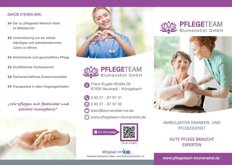 Pflegeteam Blumenstiel – Bild 1