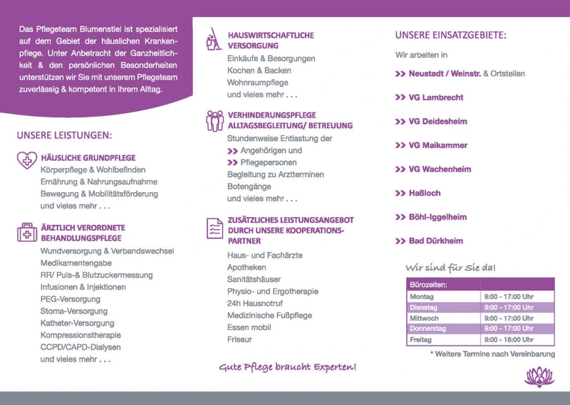 Pflegeteam Blumenstiel – Bild 2