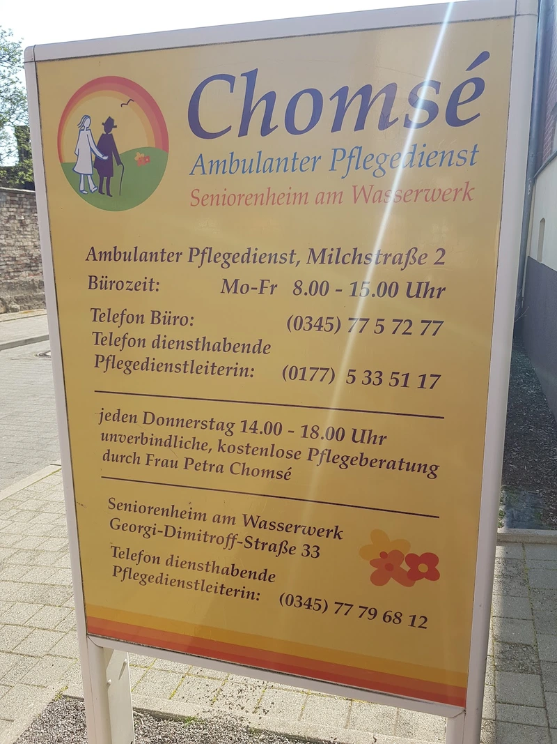 Chomsè - Ambulanter Pflegedienst und Seniorenpflegeheim am Wasserwerk GmbH, Seniorenpflegeheim – Bild 2