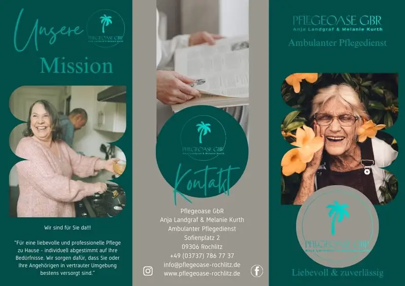 PflegeOase GbR Anja Landgraf und Melanie Kurth Ambulanter Pflegedienst – Bild 2