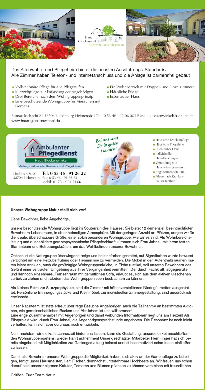 Alten- und Pflegeheim Haus Glockenwinkel – Bild 2
