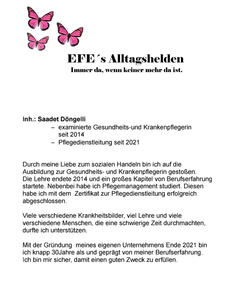 Seniorendienst- EFE's Alltagshelden – Bild 3