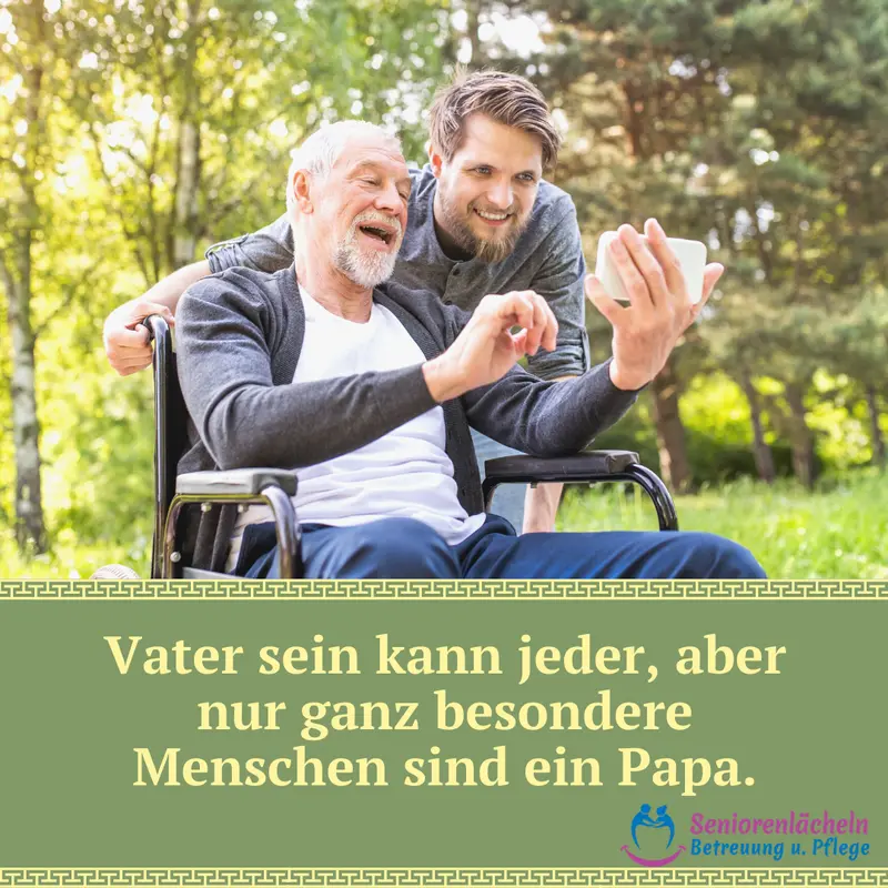 Seniorenlächeln Betreuung und Pflege – Bild 3