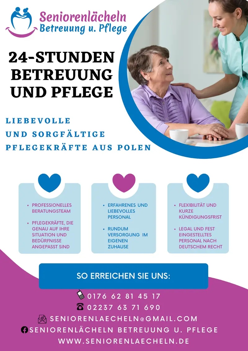 Seniorenlächeln Betreuung und Pflege – Bild 5