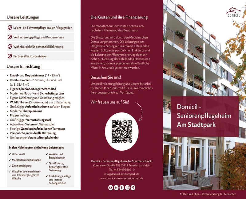 Domicil-Seniorenpflegeheim Am Stadtpark – Bild 4