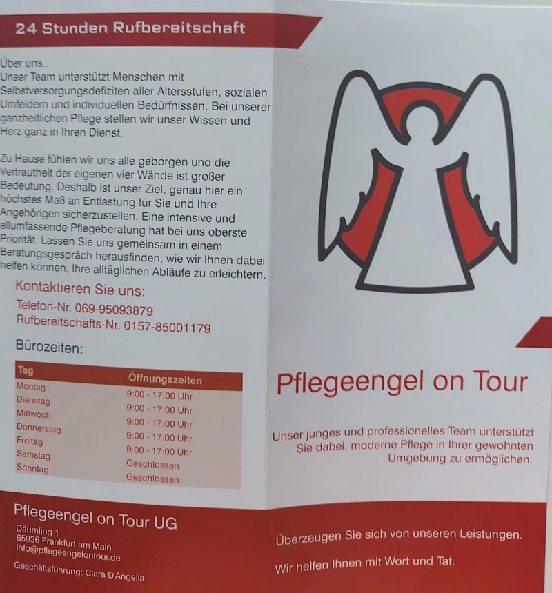 Pflegeengel on Tour UG (haftungsbeschränkt) – Bild 1