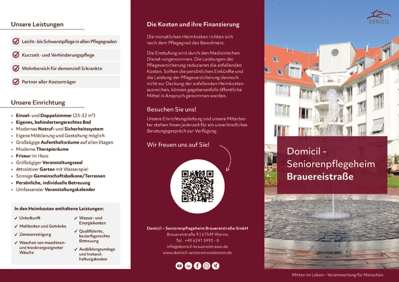 Domicil - Seniorenpflegeheim Brauereistraße – Bild 2