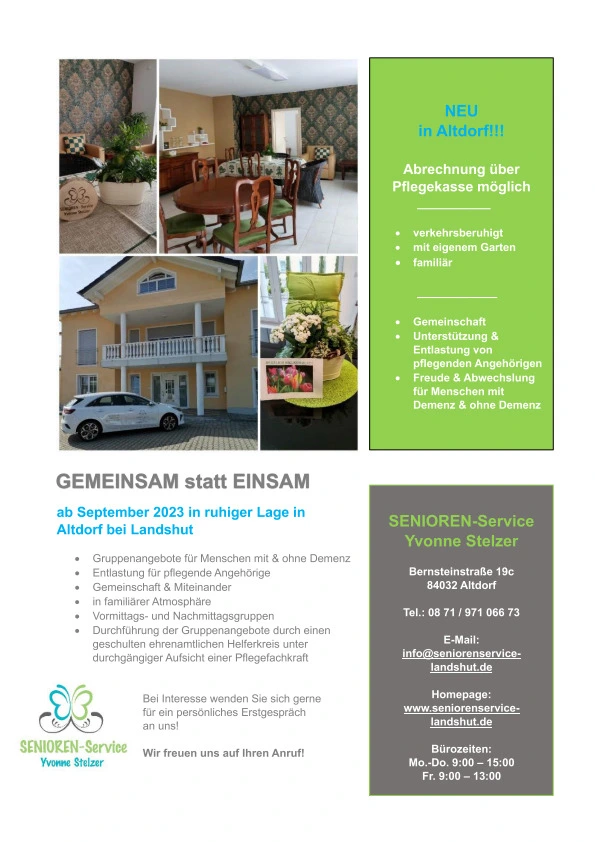 Alltagsbegleitung -SENIOREN-Service Yvonne Stelzer – Bild 2