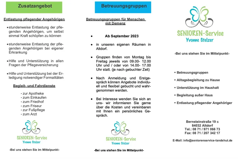 Alltagsbegleitung -SENIOREN-Service Yvonne Stelzer – Bild 3