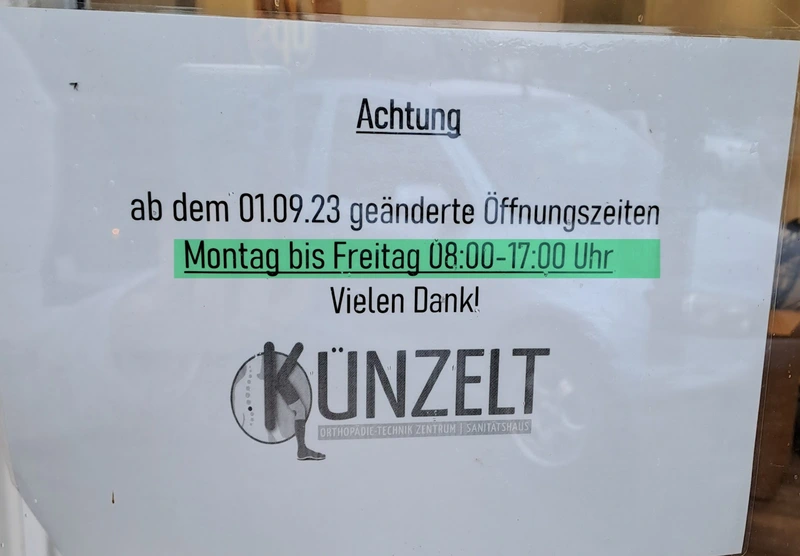 Orthopädie-Technik -Zentrum /Sanitätshaus Künzelt – Bild 4