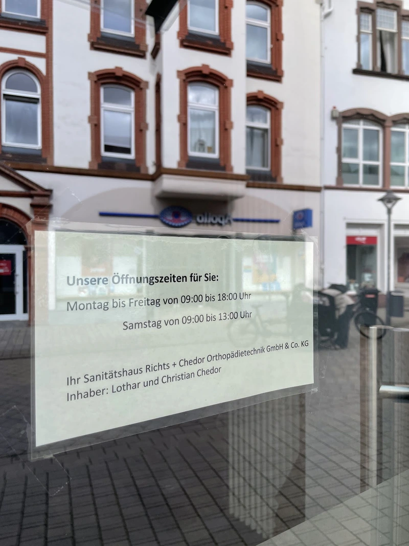 Richts + Chedor Orthopädietechnik GmbH & Co. KG Sanitätshaus Orthopädietechnik – Bild 1