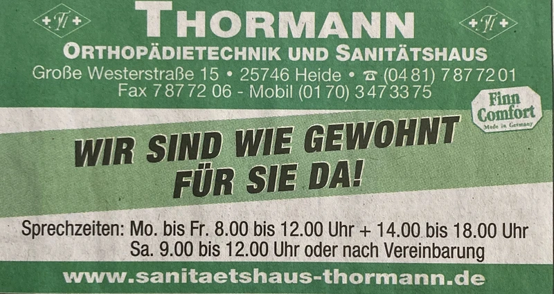 Thormann Orthopädie-Technik u. Sanitätshaus – Bild 2