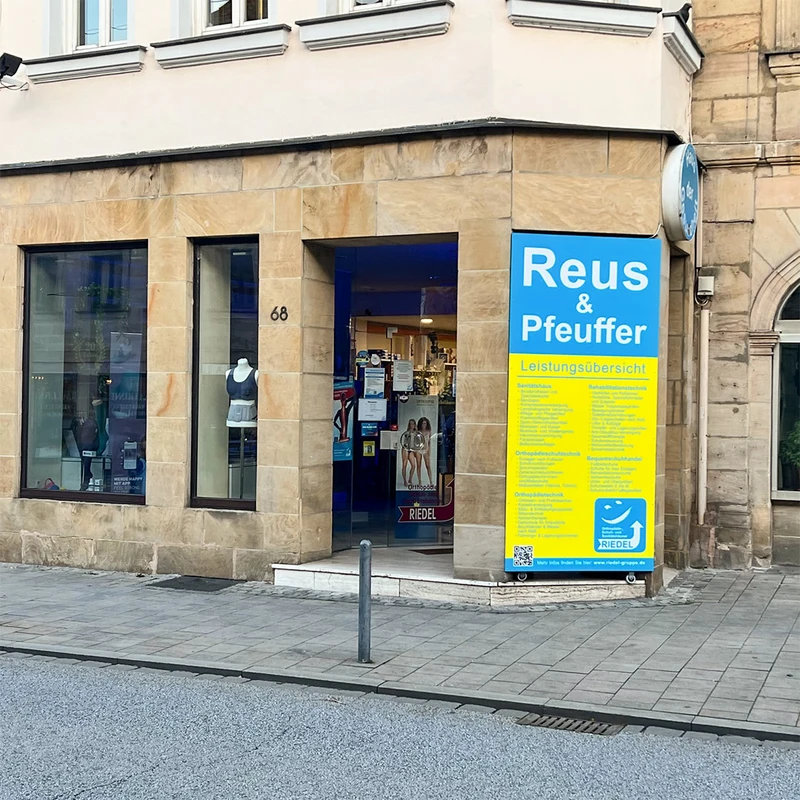 Reus & Pfeuffer (Riedel & Pfeuffer GmbH Haus der Gesundheit) Sanitätsfachgeschäft – Bild 1