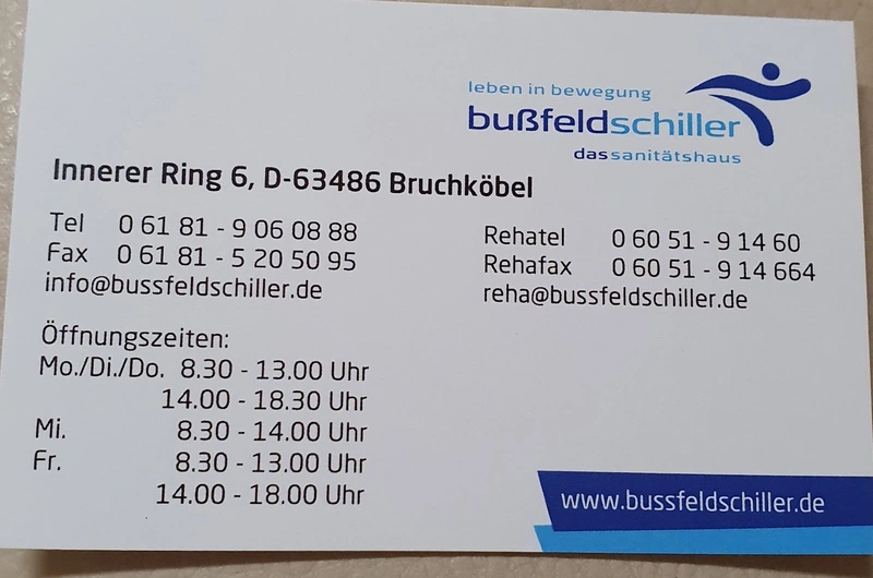 Sanitätshaus Bußfeld & Schiller GmbH Sanitätsartikel u. -bedarf – Bild 3