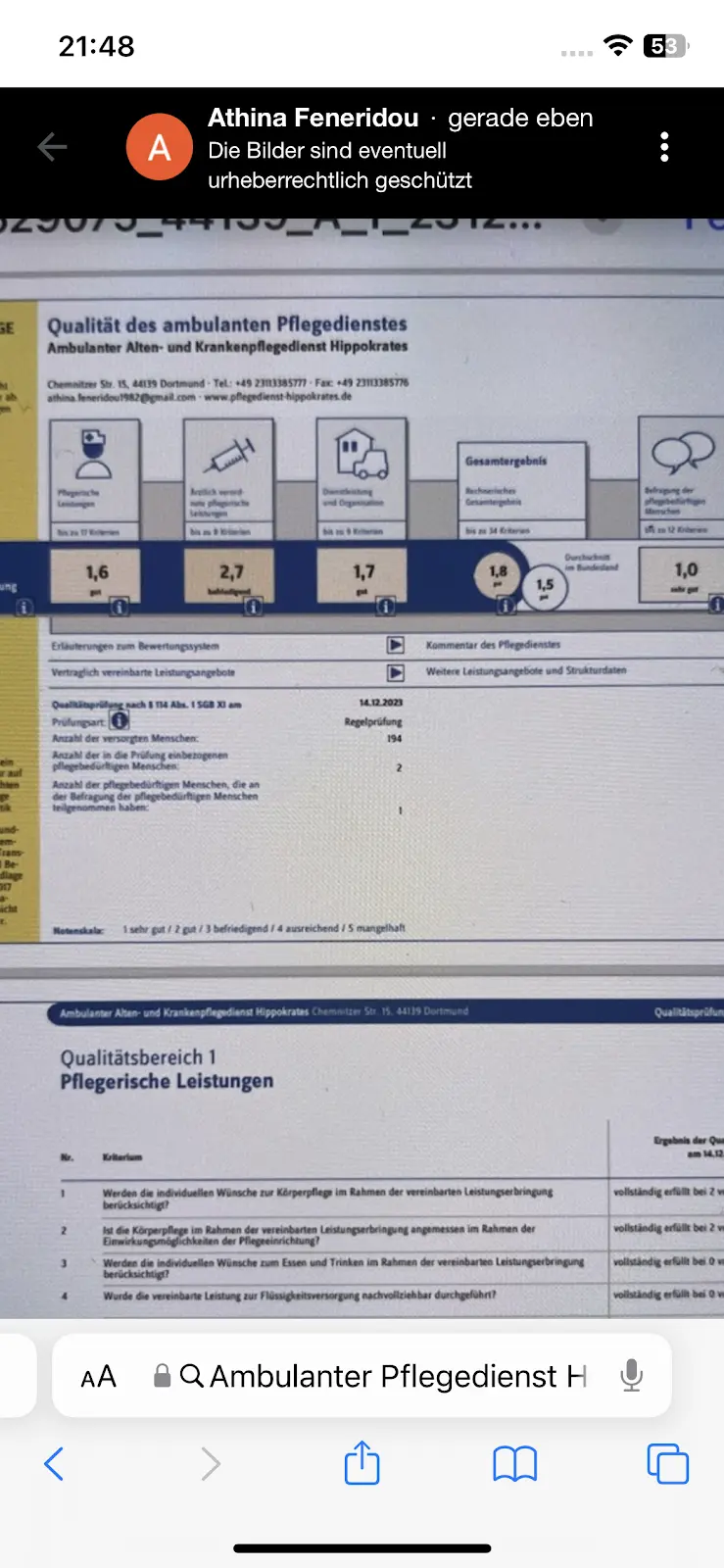 Ambulanter Alten- und Krankenpflegedienst Hippokrates – Bild 3