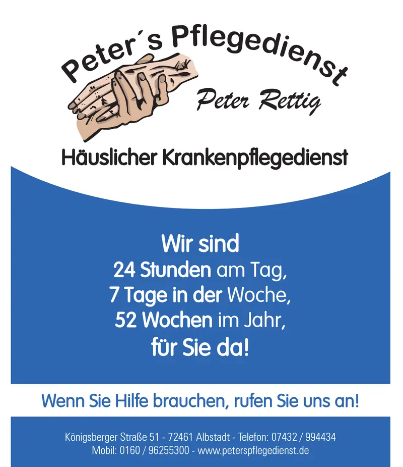 Peters Pflegedienst Peter Rettig – Bild 1