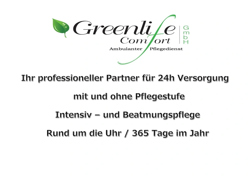 Greenlife-Comfort Ambulanter Pflegedienst – Bild 1