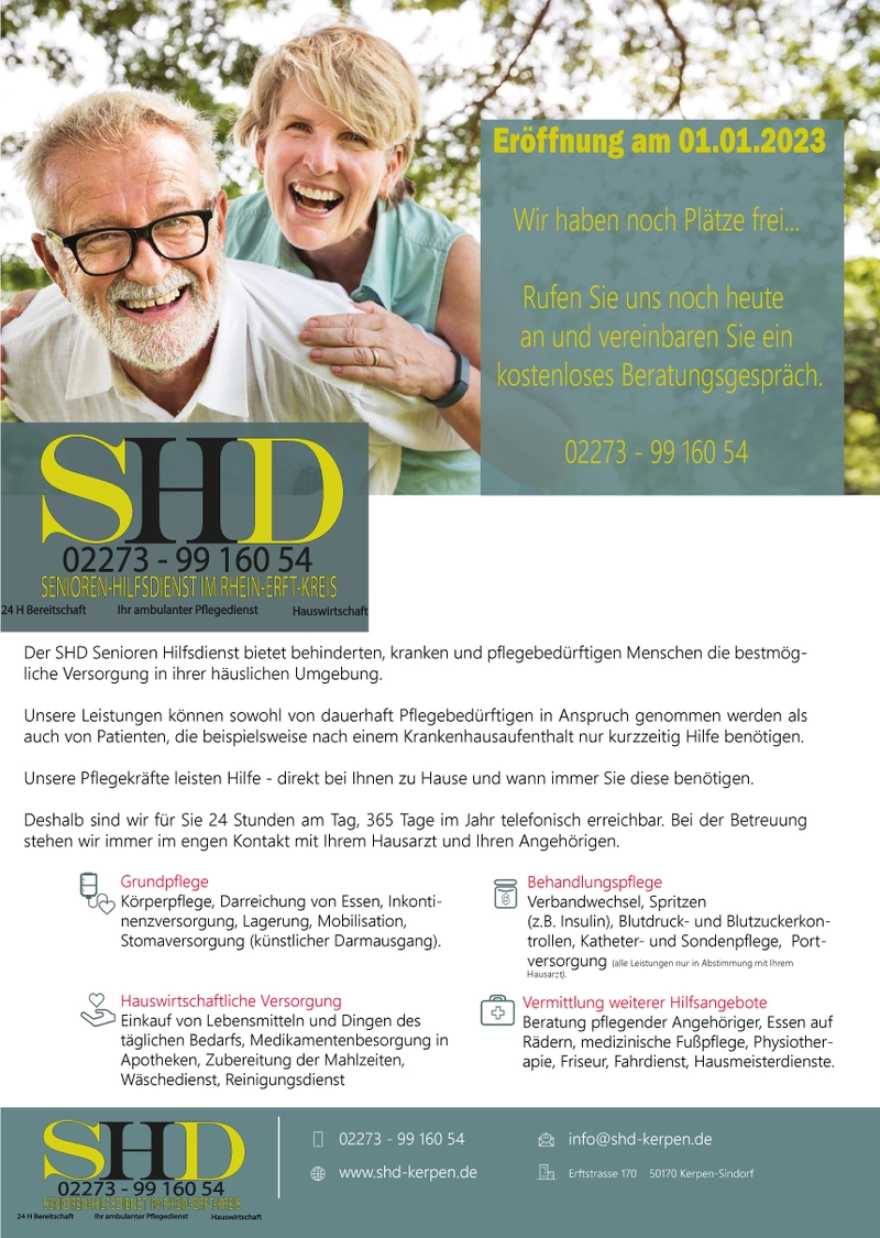 SHD Senioren Hilfsdienst – Bild 2