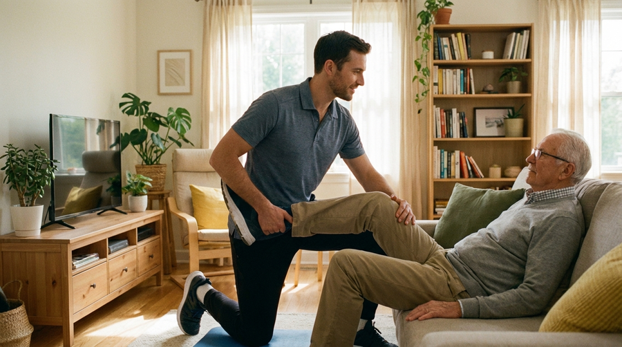 Hausbesuche durch Physiotherapeuten: Wann zahlt die Kasse?