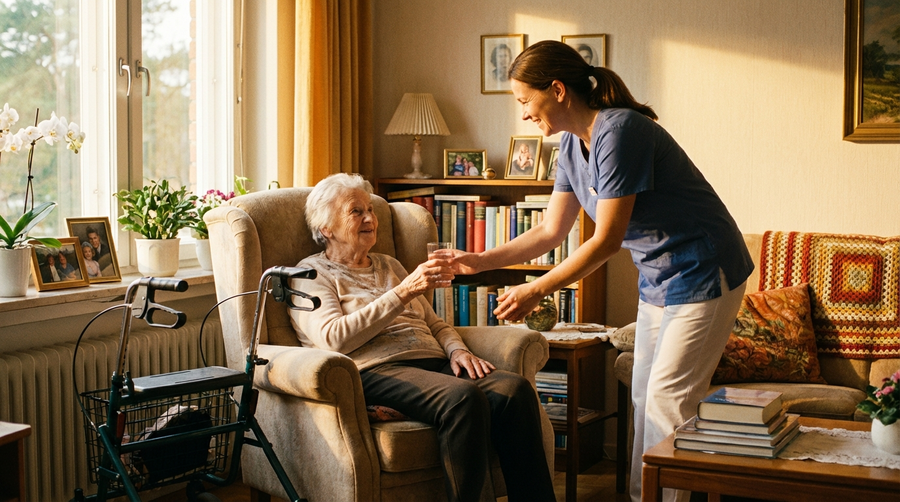 Oberschenkelhalsbruch: Pflege und Mobilisation nach der OP