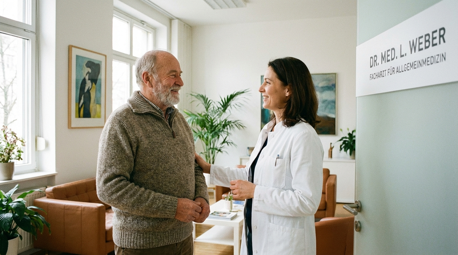 Prostatabeschwerden: Gutartige Vergrößerung und Blasenentleerung