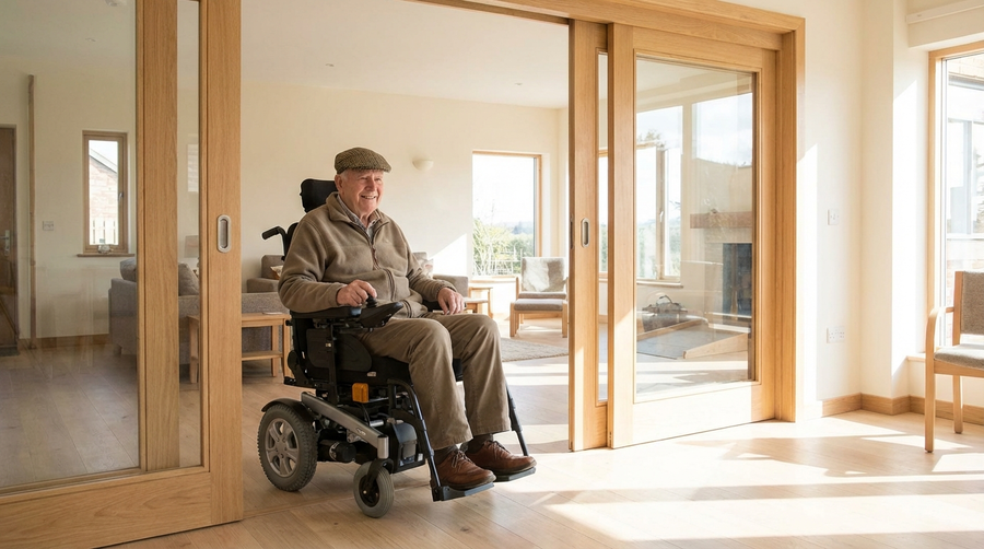 Rollstuhlgerecht wohnen: Türverbreiterung und Rampen richtig planen