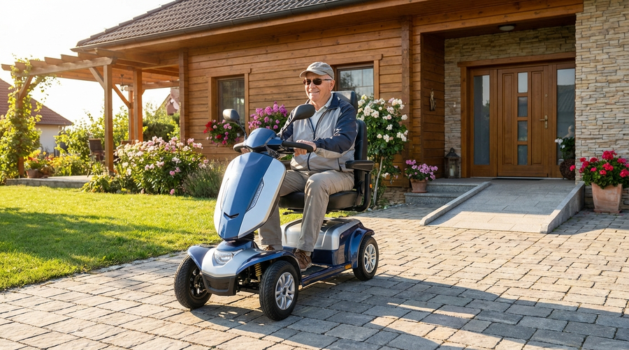 Elektromobil sicher parken & laden: Barrierefreie Zugänge am Haus