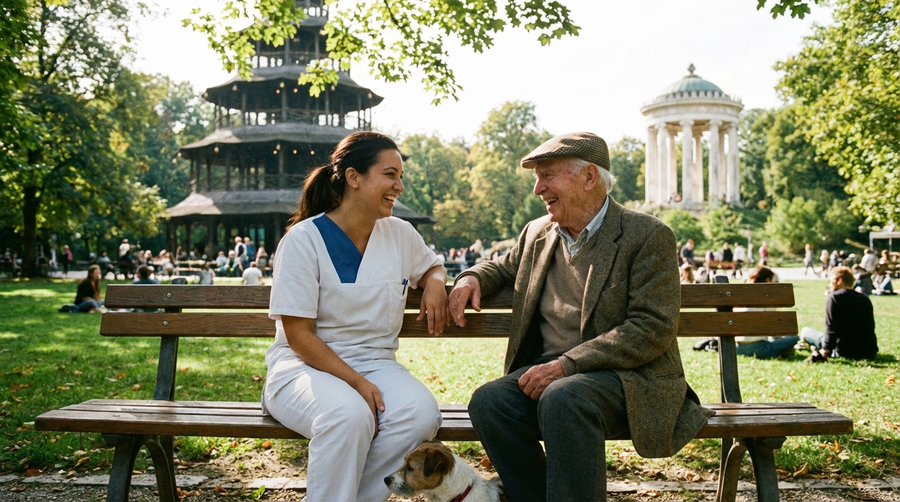 Pflegedienst & Haushaltshilfe in München: So gelingt die Pflege zu Hause