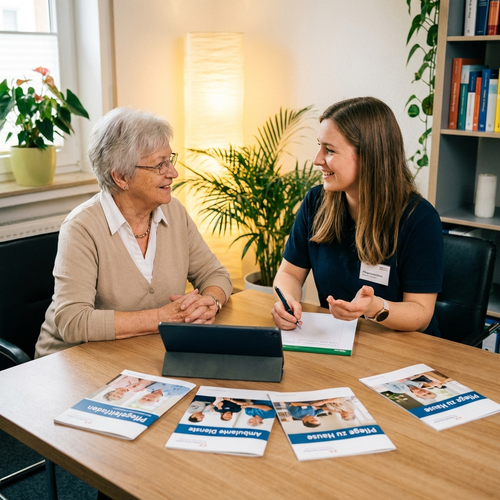 Pflegeberatung anfordern