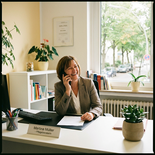 Pflegeberatung anfordern