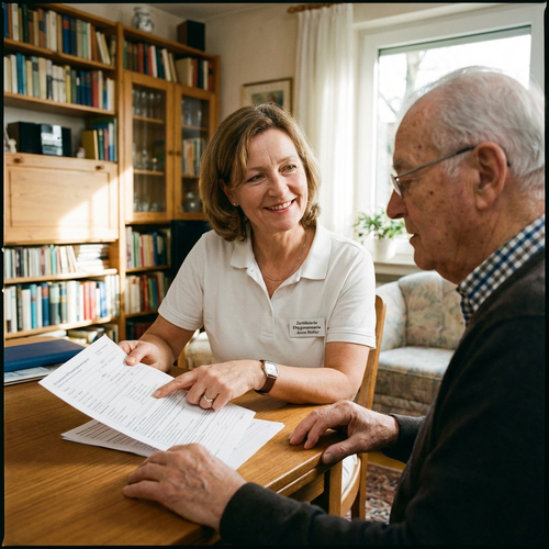Pflegeberatung anfordern