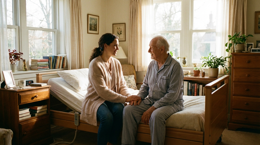 Palliativpflege zu Hause: Möglichkeiten und Voraussetzungen