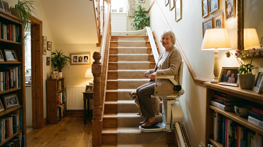 Treppenlift kaufen: Kosten, Modelle und Zuschüsse