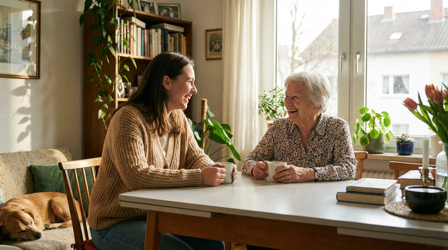 Alltagshilfe für Senioren: Unterstützung im Haushalt und beim Einkaufen