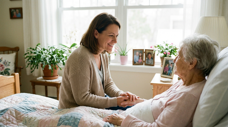 Mundpflege am Lebensende (Basale Stimulation)