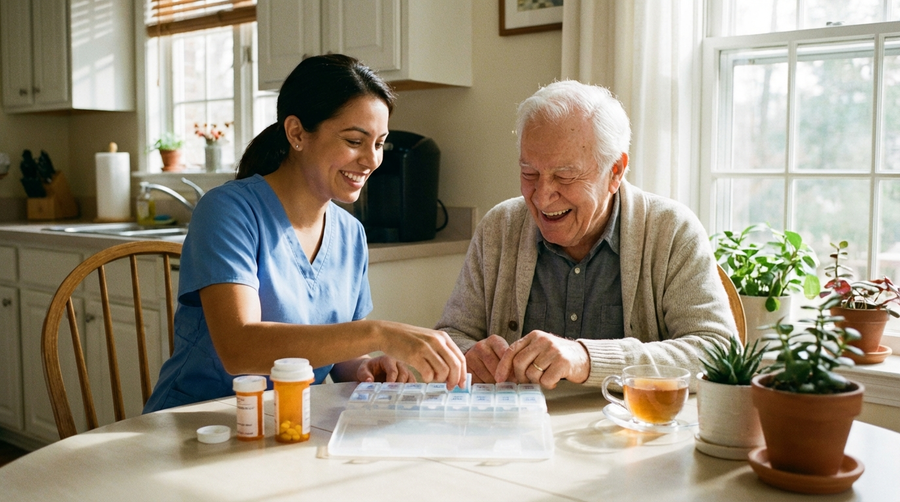 Medikamentenmanagement für Senioren: Sicherheit im Alltag