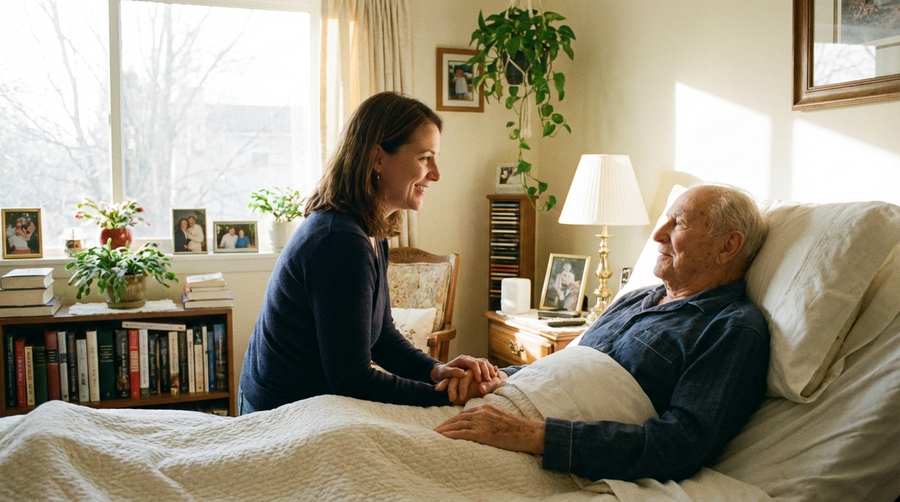 Palliativpflege zu Hause: So gelingt die würdevolle Pflege