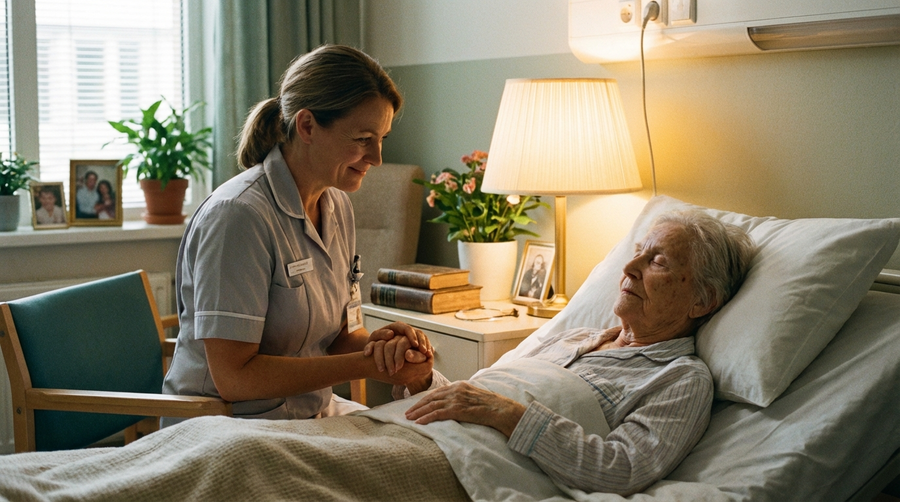 Die 4 Sterbephasen erkennen: Ein Ratgeber für Angehörige