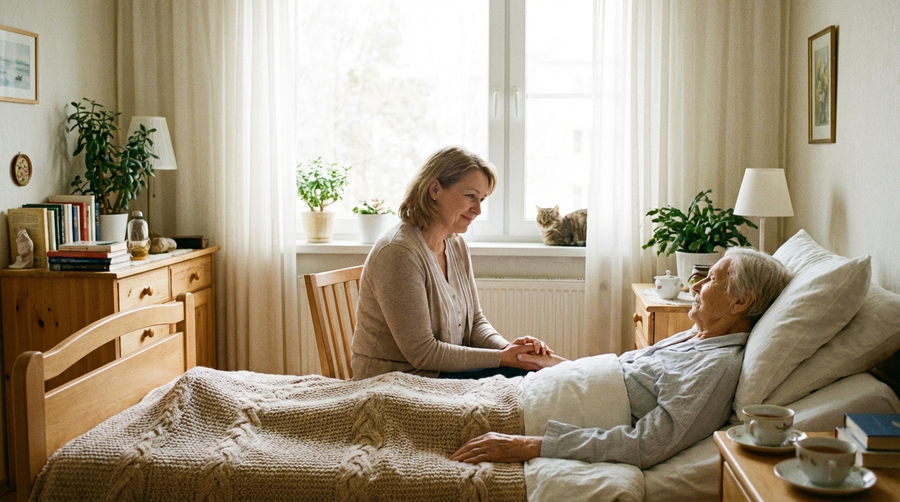 Kommunikation mit Sterbenden: Wie finde ich die richtigen Worte?